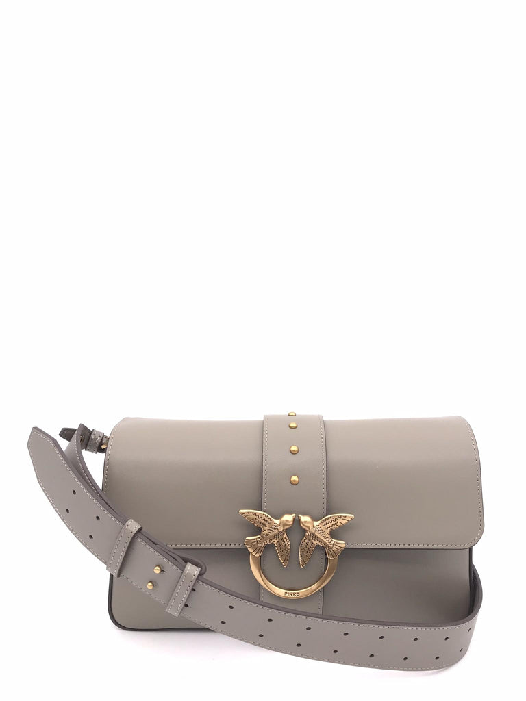 Borsa love one classic slouchy grande beige scuro 104524 A0QOBEIGE SCURO PINKO 