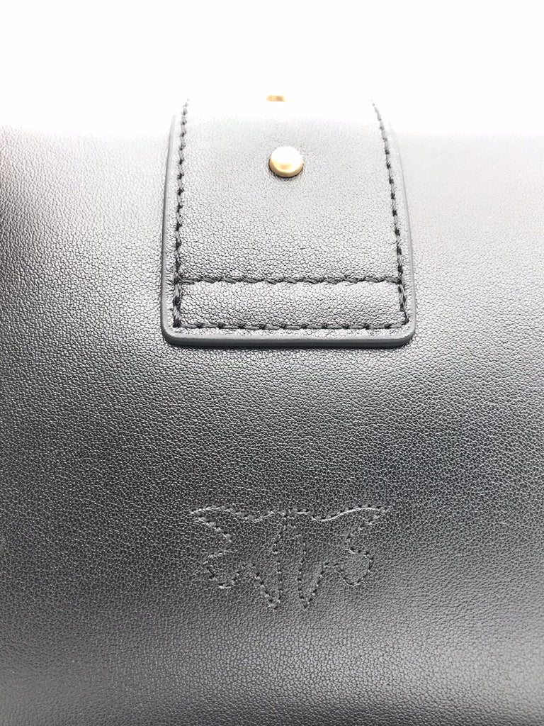 Borsa love one mini slouchy nera 104340 A0QONERO PINKO 