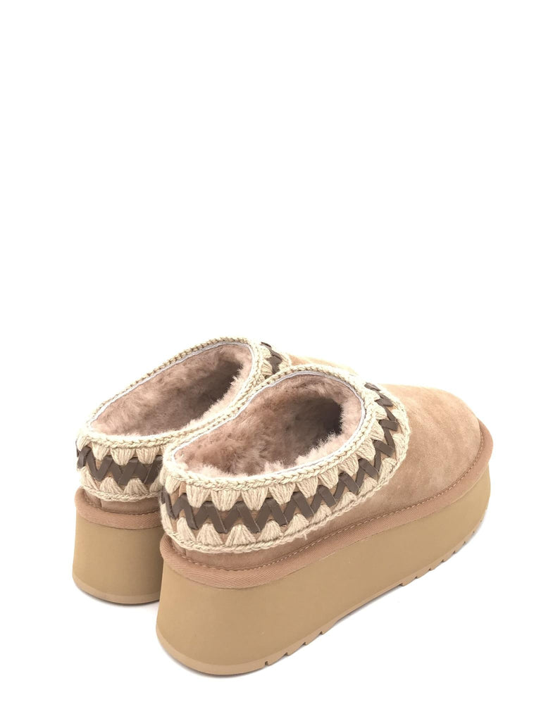 Ciabatta platform clog suede savana FW681009A SAVANA MOU 