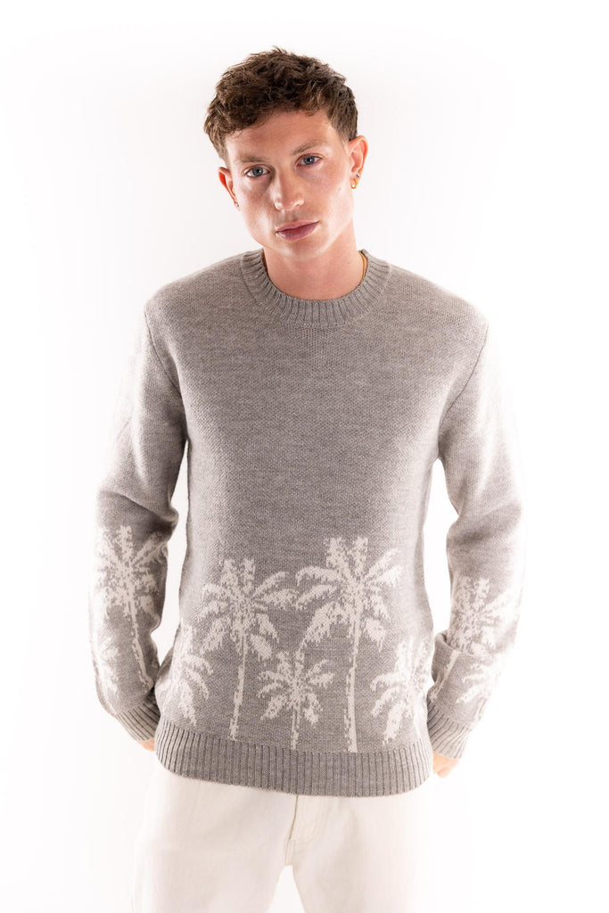 Maglia girocollo malibu grigio chiaro TOCOM MALIBUGRIGIO TOOCO 