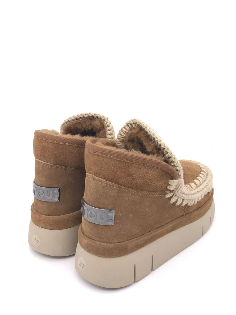 Eskimo bounce welt sneaker suede cognac FW751000A CUOIO MOU 