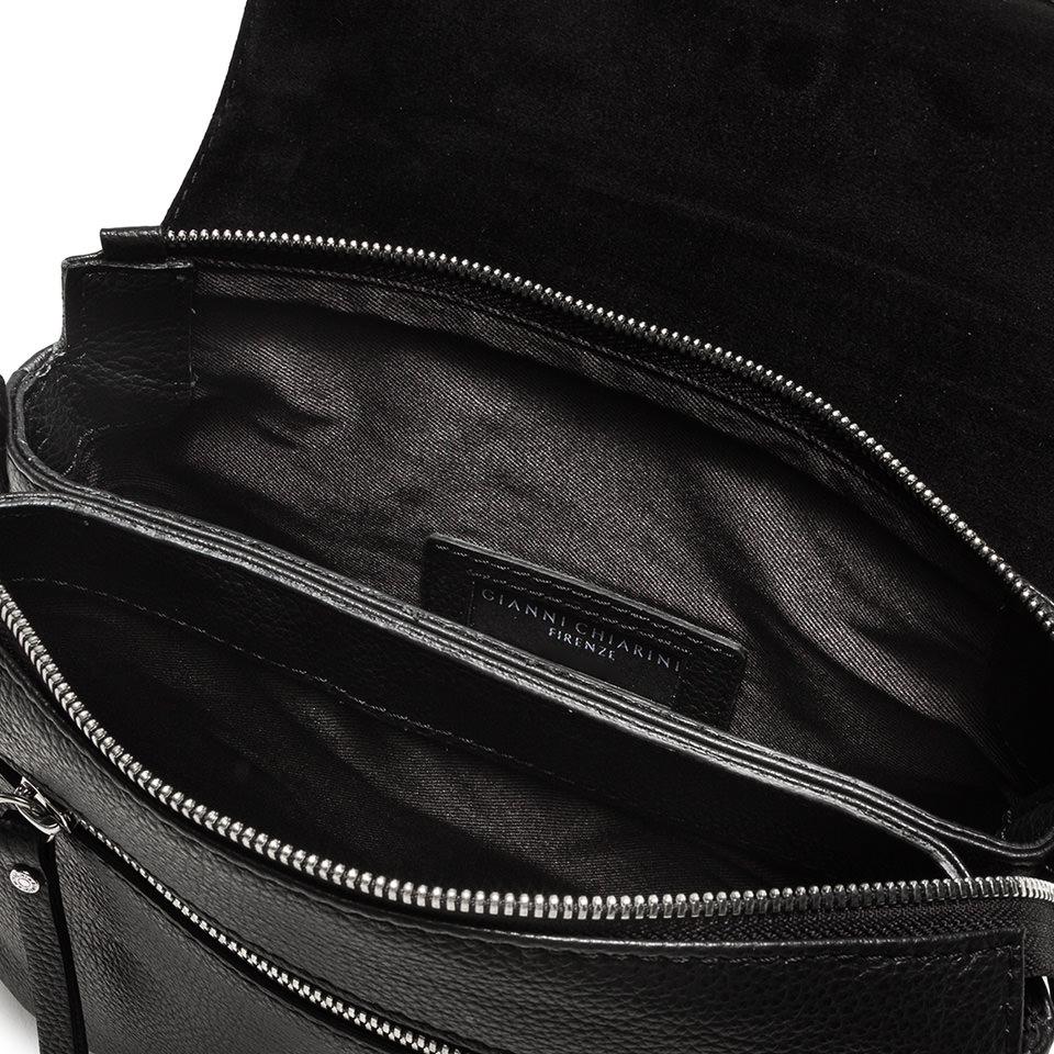 Borsa Three in pelle bottalata nera BS4364 NERO GIANNI CHIARINI 