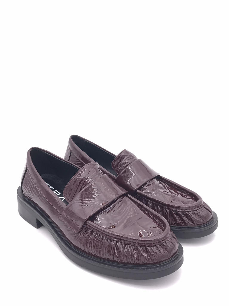 Mocassino in pelle bubble bordò A-5829 BORDEAU STRATEGIA 