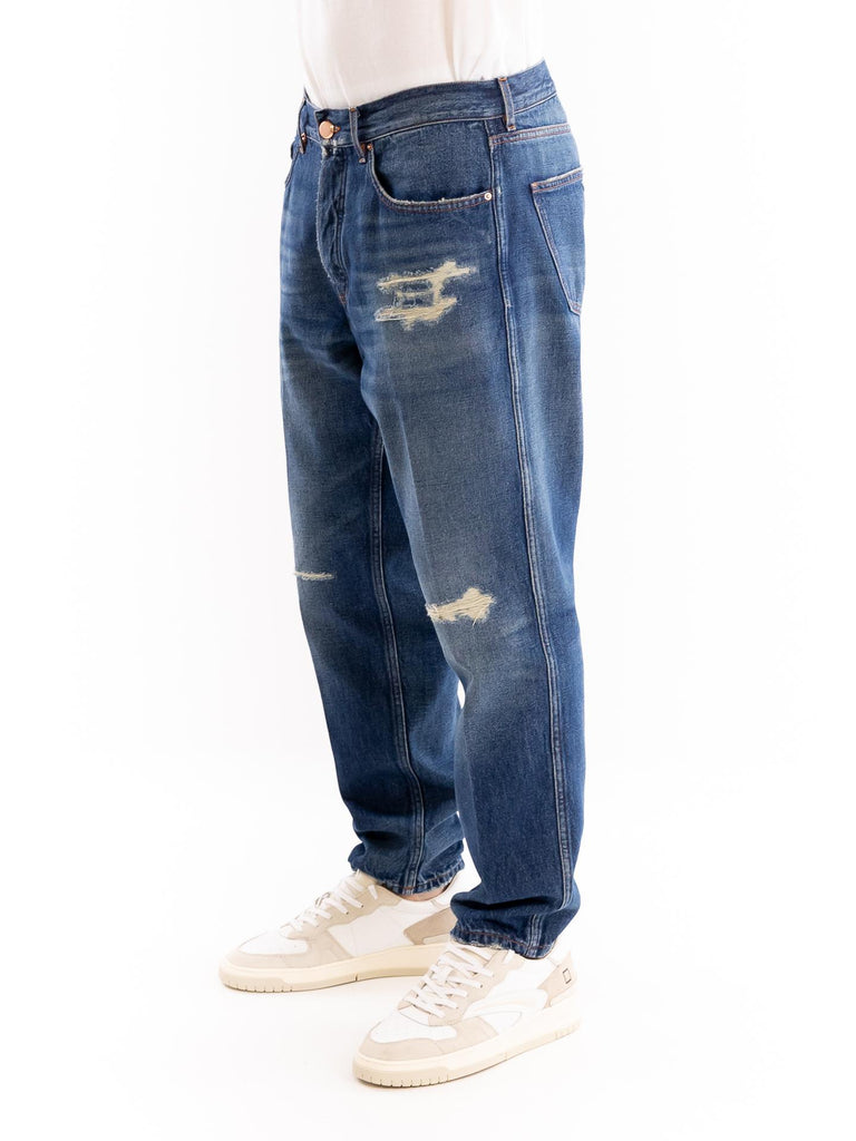 Jeans uomo Seoul carrot blu M2S5049 DTFADONBLU DON THE FULLER 