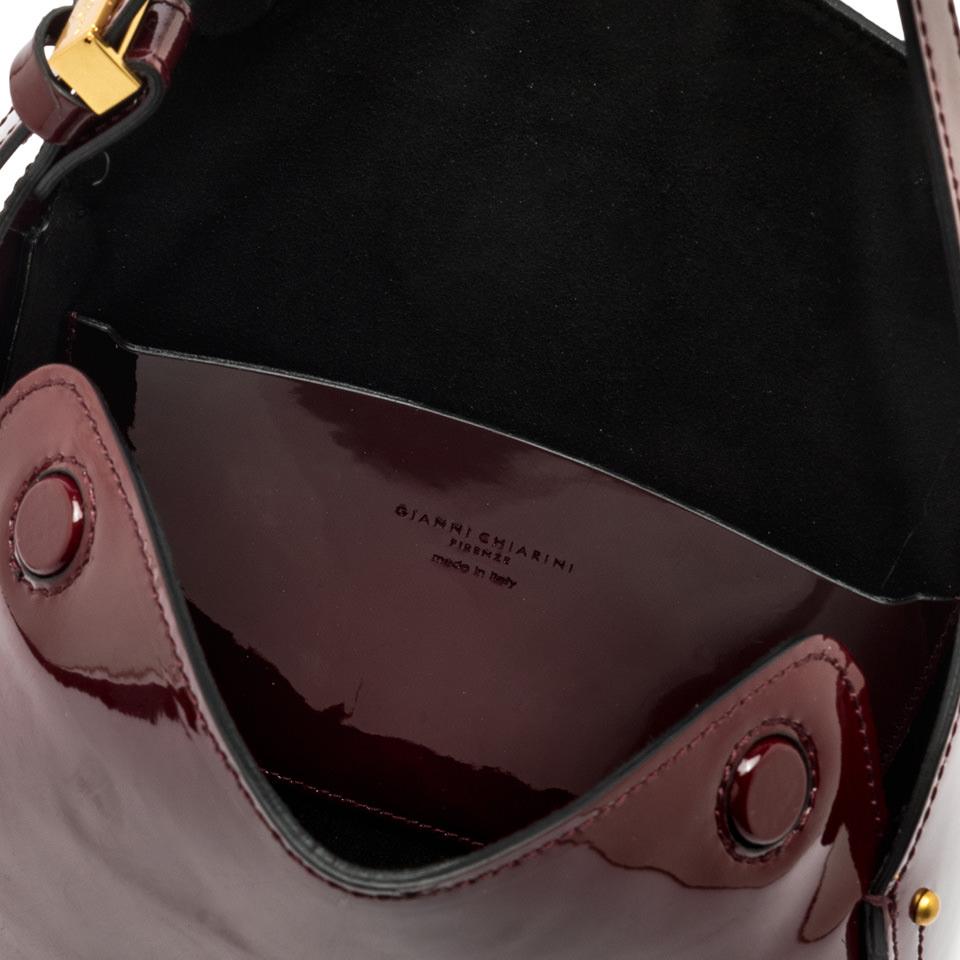 Borsa Penelope in vernice wine berry BS11871 BORDEAU GIANNI CHIARINI 