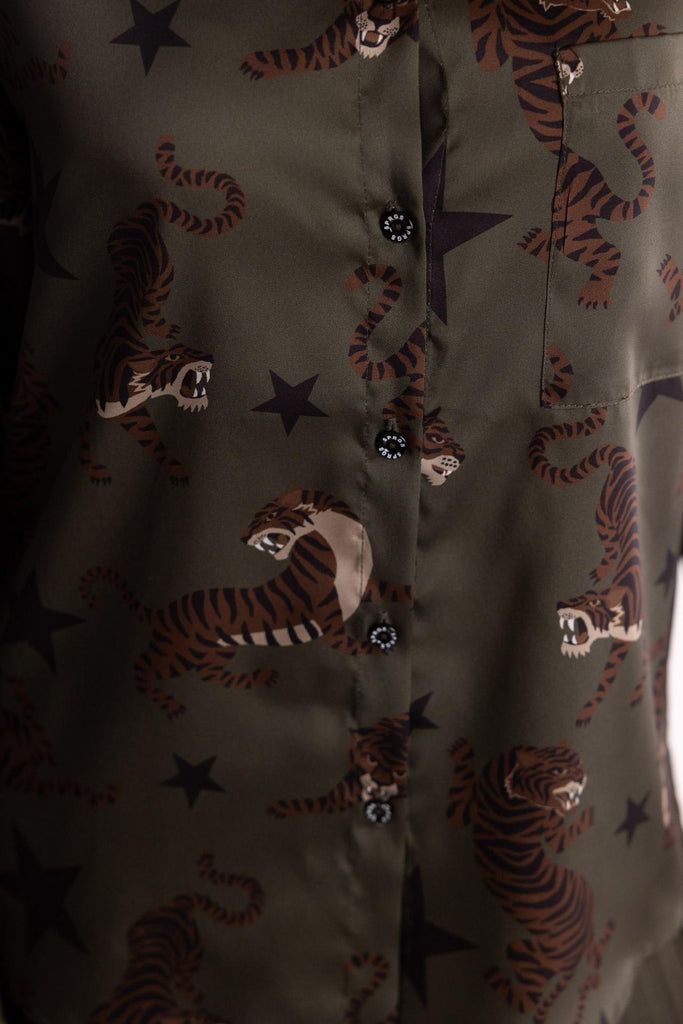 Camicia tiger print militare 15043 MILITARE 5 PROGRESS 