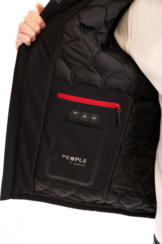 Piumino corto Aki nero AKI NERO PEOPLE OF SHIBUYA 