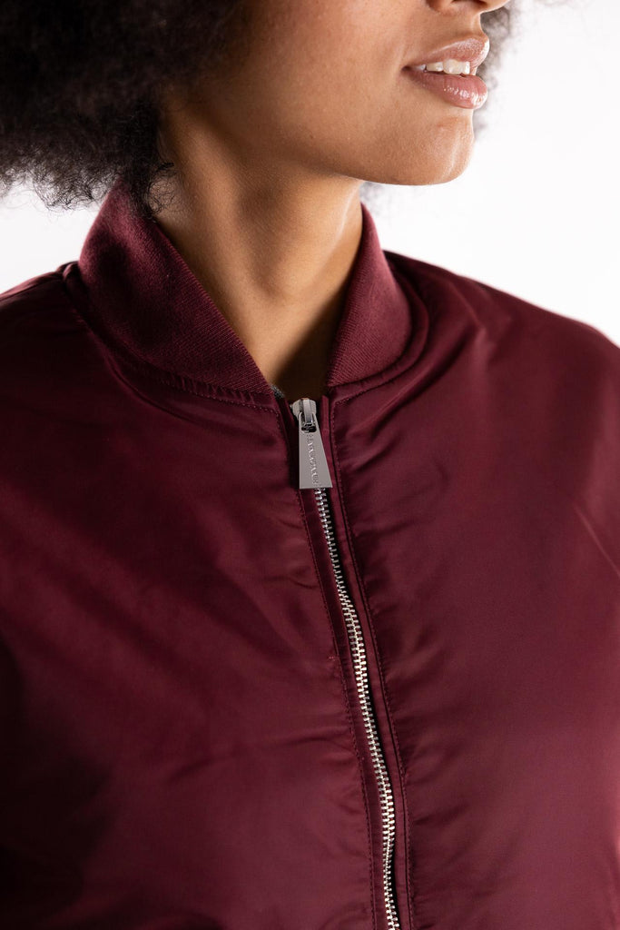 Bomber oversize bordò HMABW01920 BORDEAU HINNOMINATE 