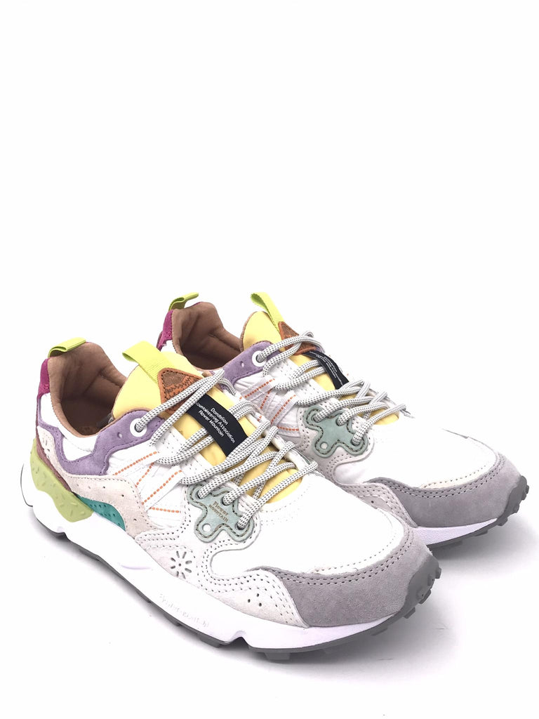 Sneakers donna Yamano 3 lilla-bianco YAMANO 3 1I29BIANCO/LILLA FLOWER MOUNTAIN 