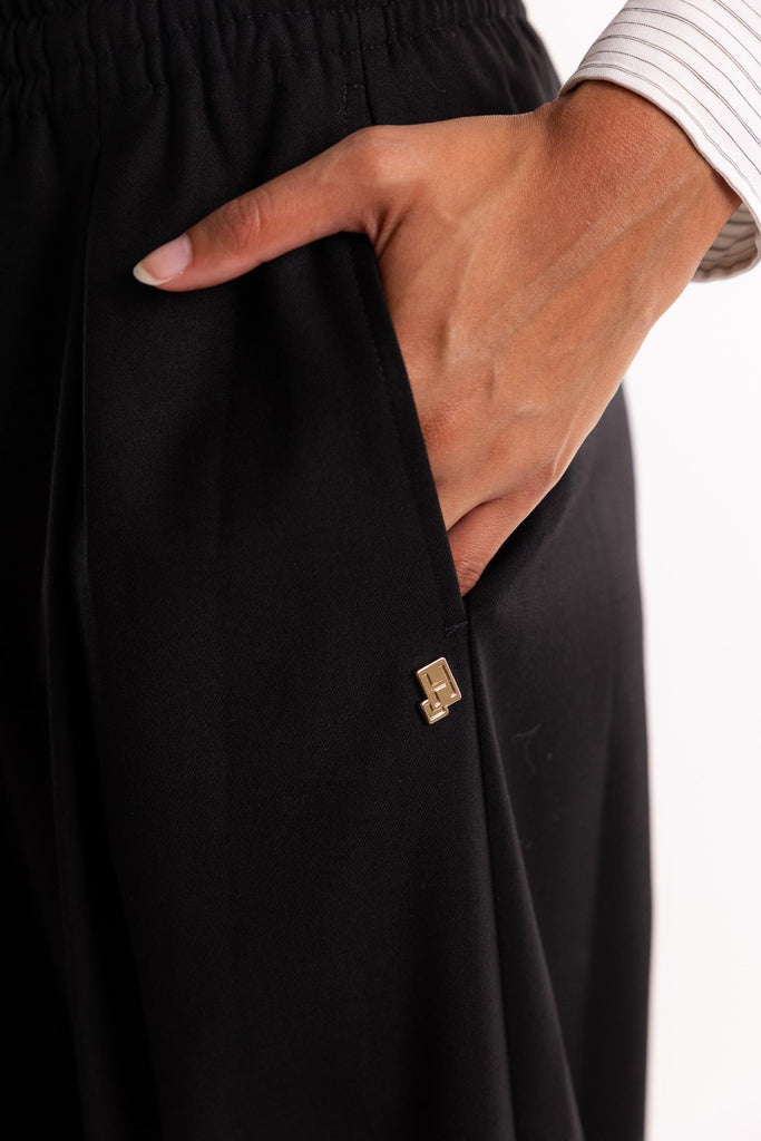 Pantalone over in twill nero HMABW02218 NE01NERO HINNOMINATE 