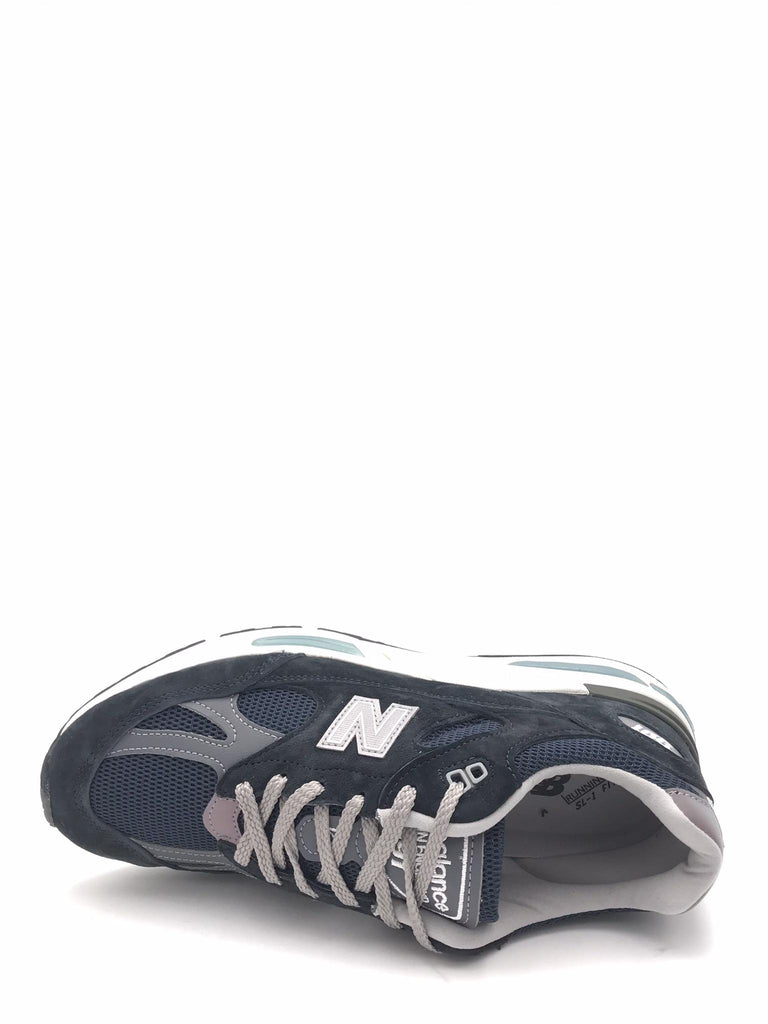 Sneakers 991 blu 991V2 BLU-GRIGIO NEW BALANCE 