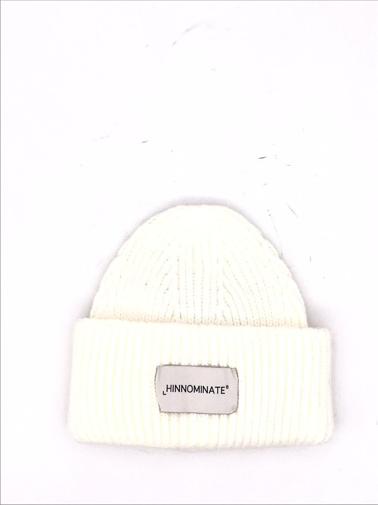Berretto in maglia burro HNAW160 BURRO HINNOMINATE 