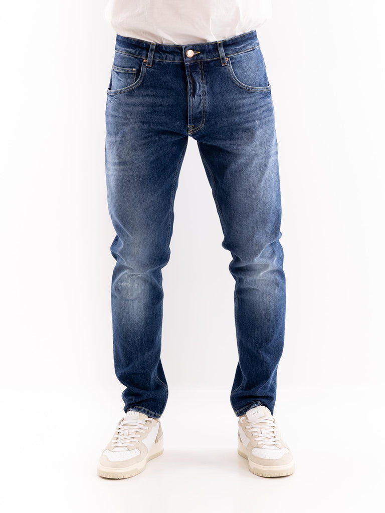 Jeans uomo Yaren tapared darkblu M2S5032 DTF72SPBLU DON THE FULLER 
