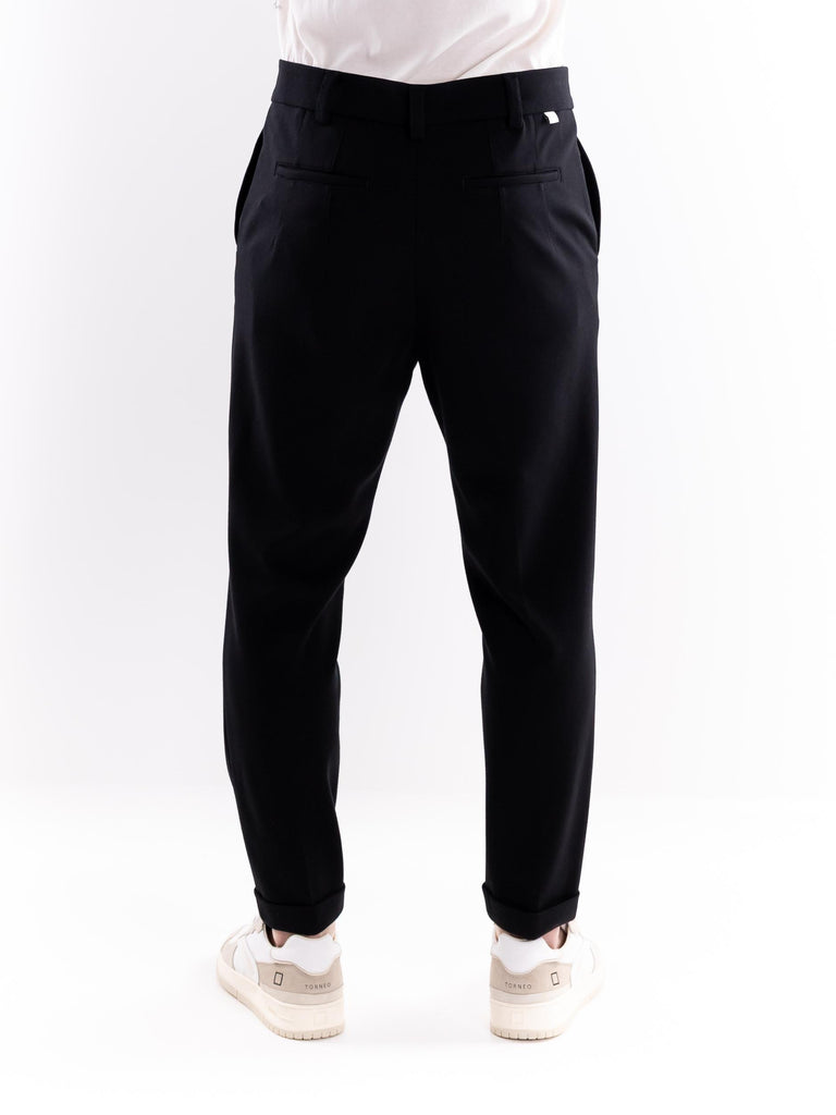 Pantalone uomo  japan jersey nero B131 NERO PAOLO PECORA 