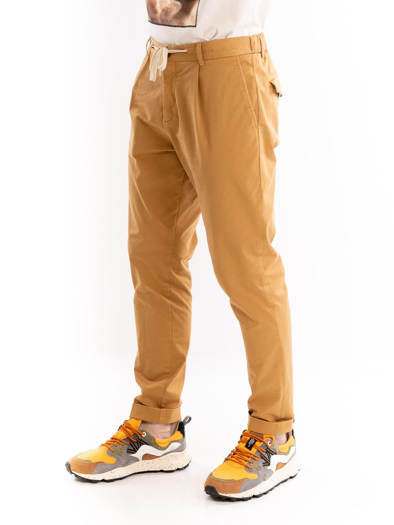 Pantalone uomo coulisse miele S2S5CT00P010 193 OUTFIT 