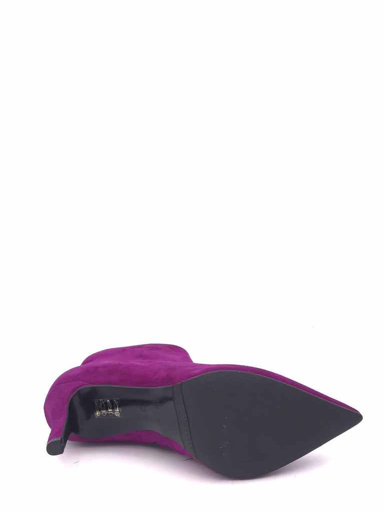 Tronchetto Tex in camoscio viola 723 VIOLA ZULIAN 