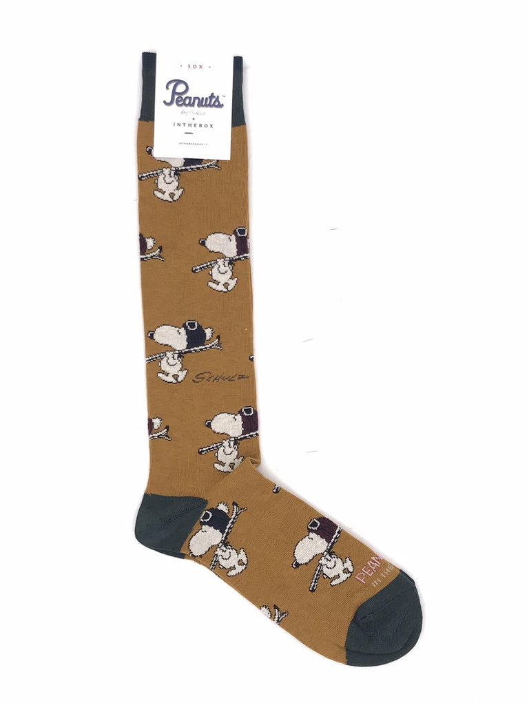 Calzini snoopy sky allover giallo scuro FW250011 GIALLO SCURO IN THE BOX 