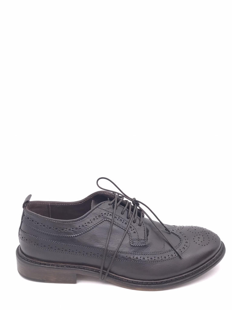Allacciata uomo stile  inglese marrone testa moro UEGI03 MARRONE ERNESTO DOLANI 