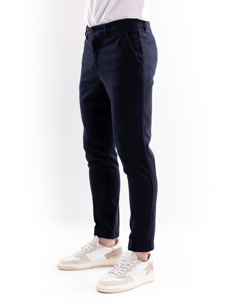 Pantalone uomo chinos blu W3U103 BLU THE EDITOR 