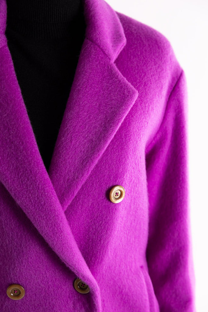 Cappotto over Giada viola GIADA VIOLA BOTTEGA MARTINESE 