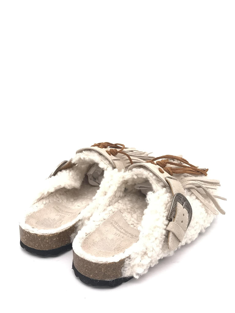 Ciabatta Sabot burreguillo crudo SABOT BORREGUILLOBEIGE TAJI 