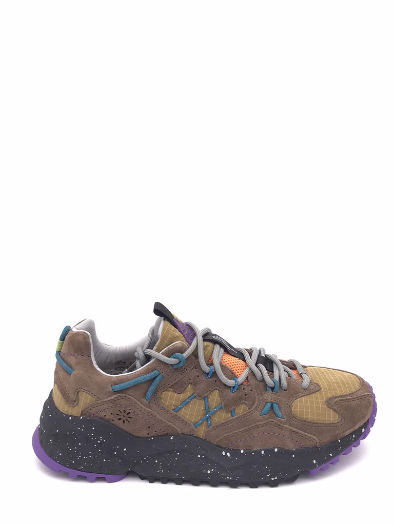 Sneakers Yamabushi antracite-marrone YAMABUSHI ANTRACITE-MARRONE FLOWER MOUNTAIN 