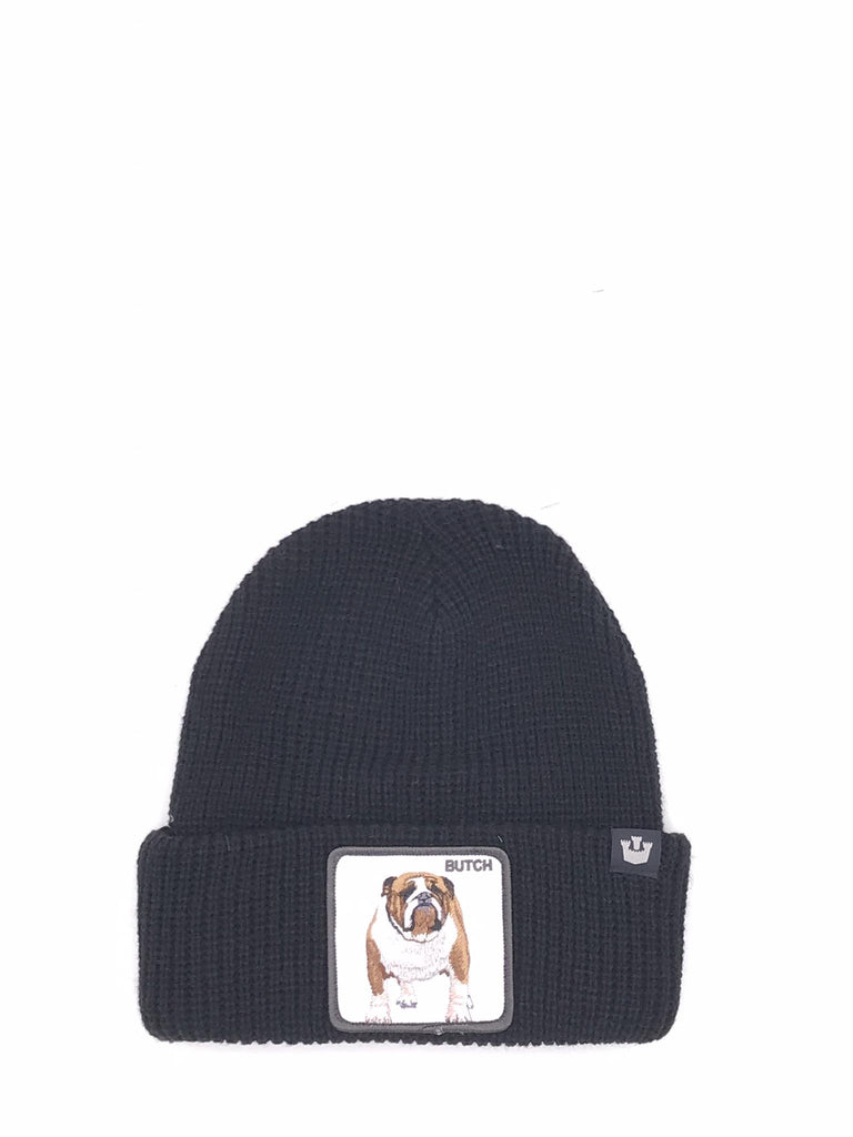 Berretto Butch effetto maglia nero BEANIES BUTCHNERO GOORIN BROS 