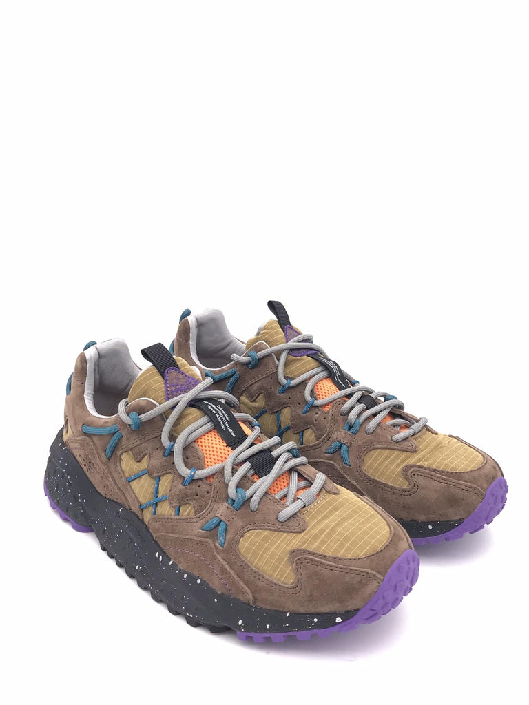 Sneakers Yamabushi antracite-marrone YAMABUSHI ANTRACITE-MARRONE FLOWER MOUNTAIN 