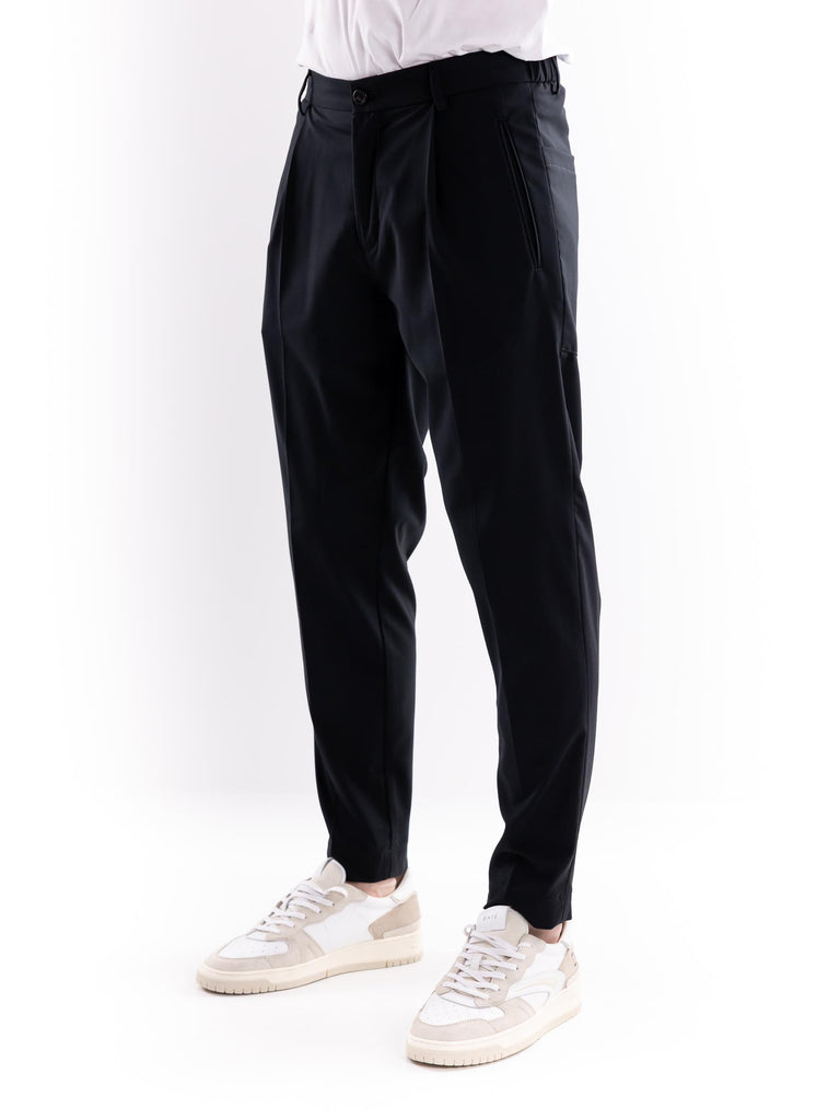 Pantalone uomo il palazzo nero OF1S2S4P017 NERO OUTFIT 