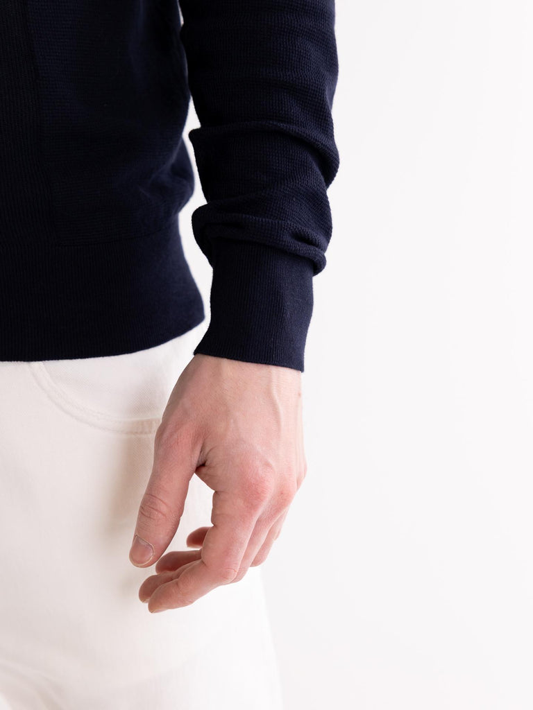 Cardigan uomo blu A043 F3006685 PAOLO PECORA 