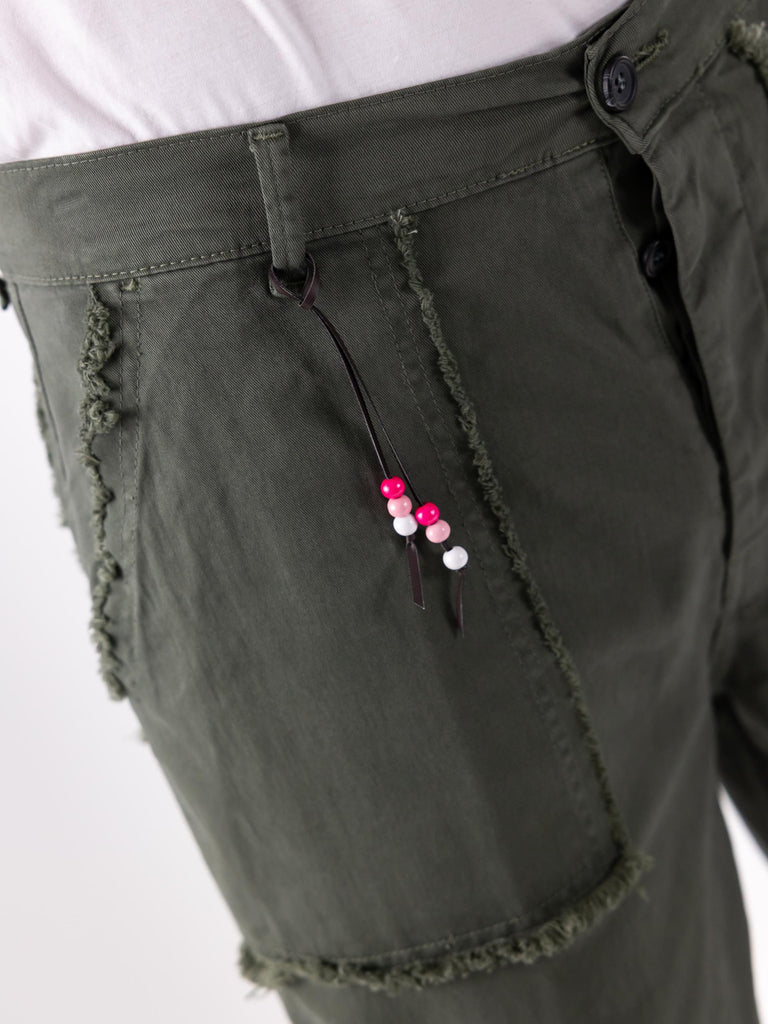 Pantalone uomo work verde U116 VERDE THE EDITOR 