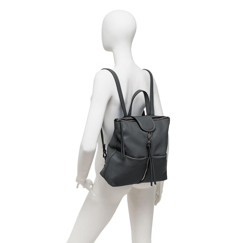 Zaino Giada in pelle bottalata midnight sky ZN7040 GRIGIO GIANNI CHIARINI 