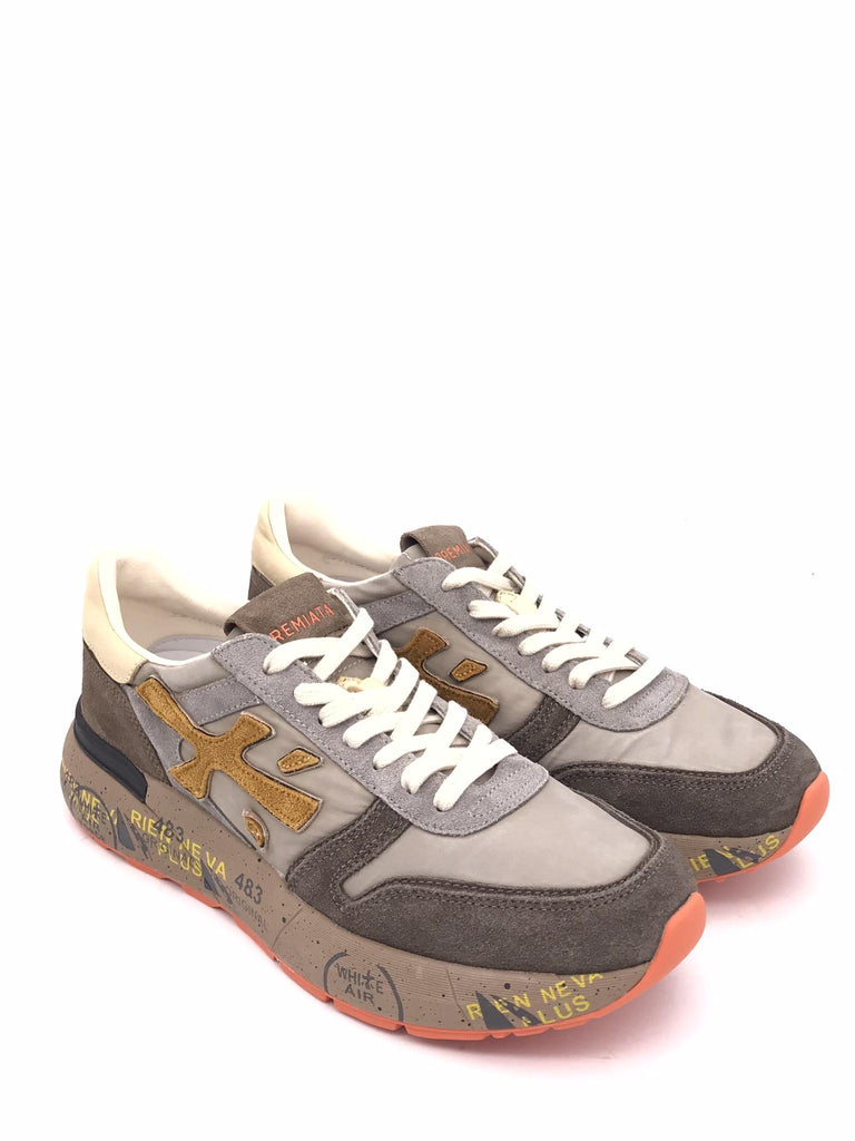 Sneakers Mick taupe-arancione 7866 TAUPE-ARANCIO PREMIATA 