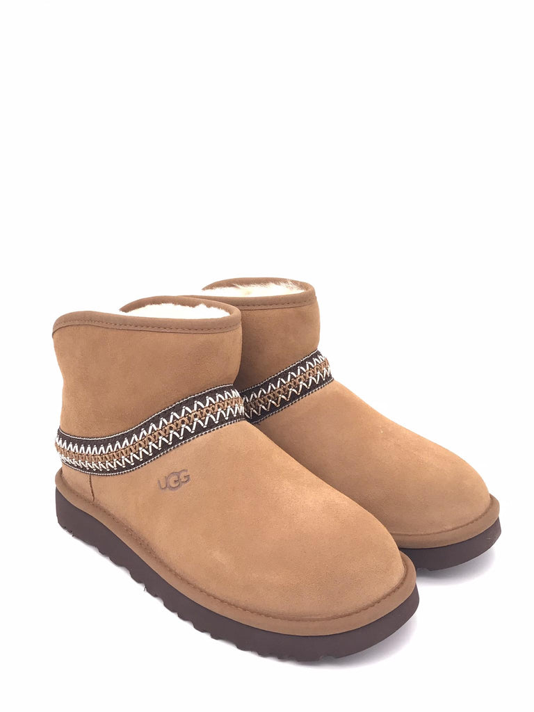 Boot classic mini crescent chestnut 1158262 CUOIO UGG 