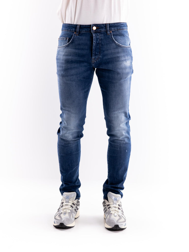 Jeans uomo Milano blu medio FW1721 DTF77SCBLU DON THE FULLER 