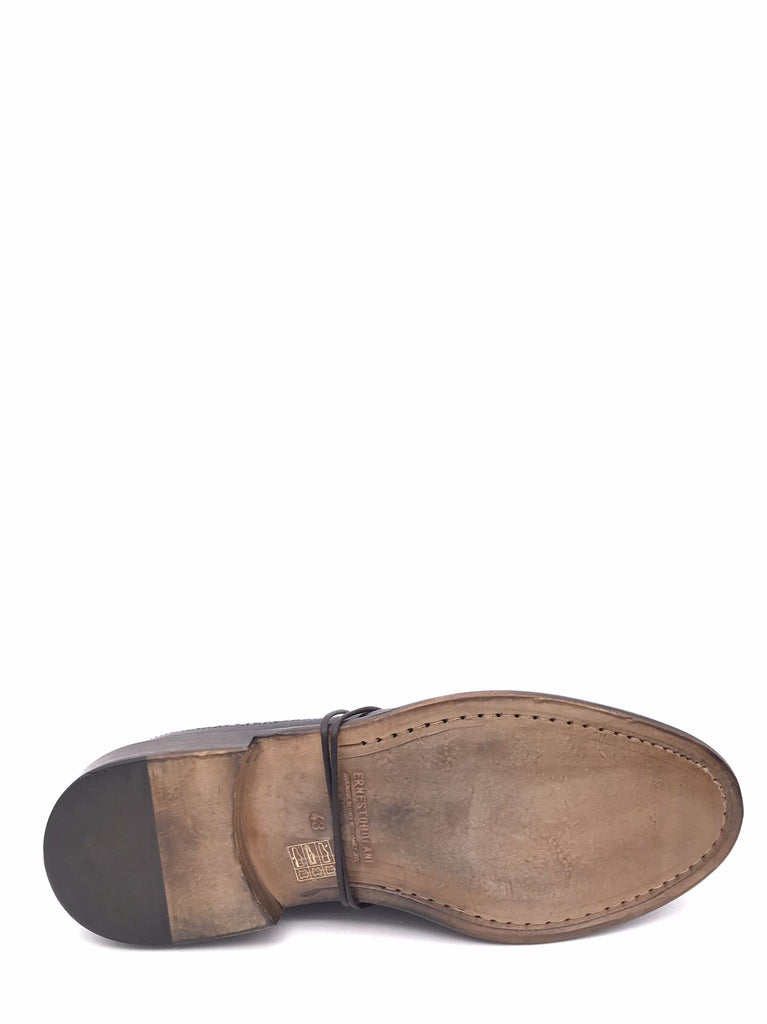 Allacciata uomo stile  inglese marrone testa moro UEGI03 MARRONE ERNESTO DOLANI 