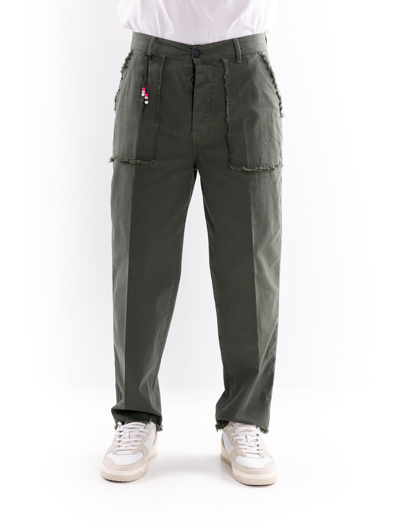 Pantalone uomo work verde U116 VERDE THE EDITOR 