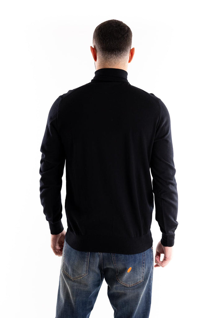 Maglia lupetto finezza 16 blu scuro A003 BLU PAOLO PECORA 