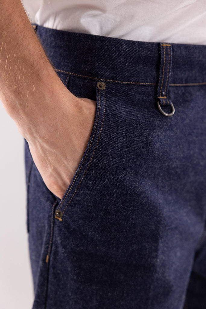 Jeans 5 tasche blu scuro 2011 BLU PAOLO PECORA 