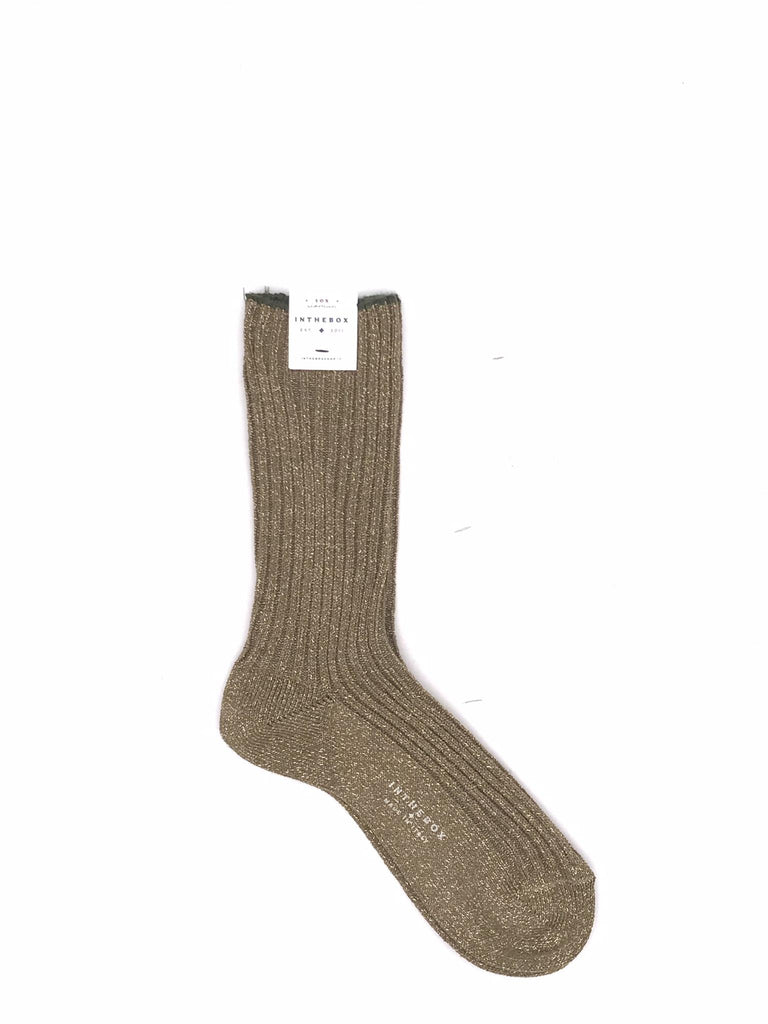 Calzino corto basic stardust verde FW250104 VERDE IN THE BOX 