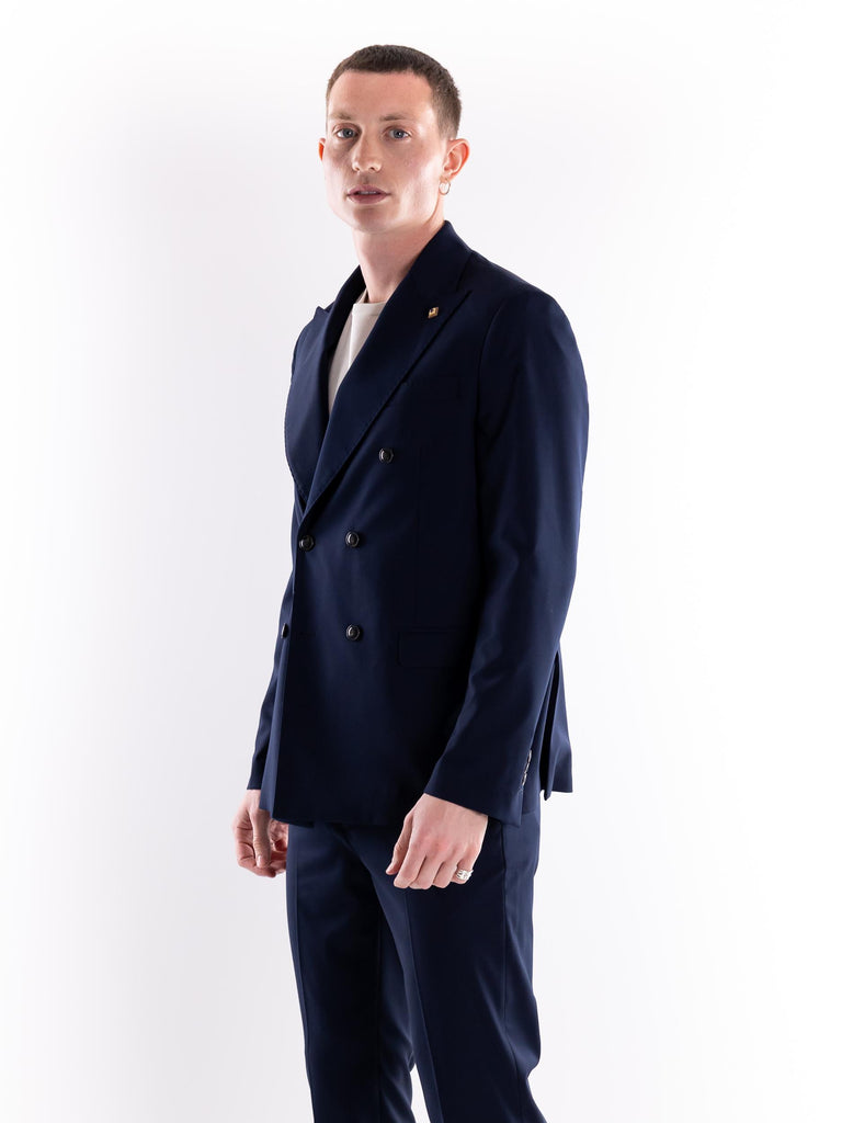 Giacca uomo doppiopetto Il monaco blu OF1CT00G016A BLU OUTFIT 