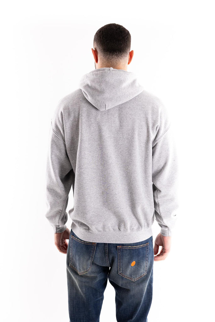 Felpa con cappuccio grigio melange W3U810 GRIGIO THE EDITOR 