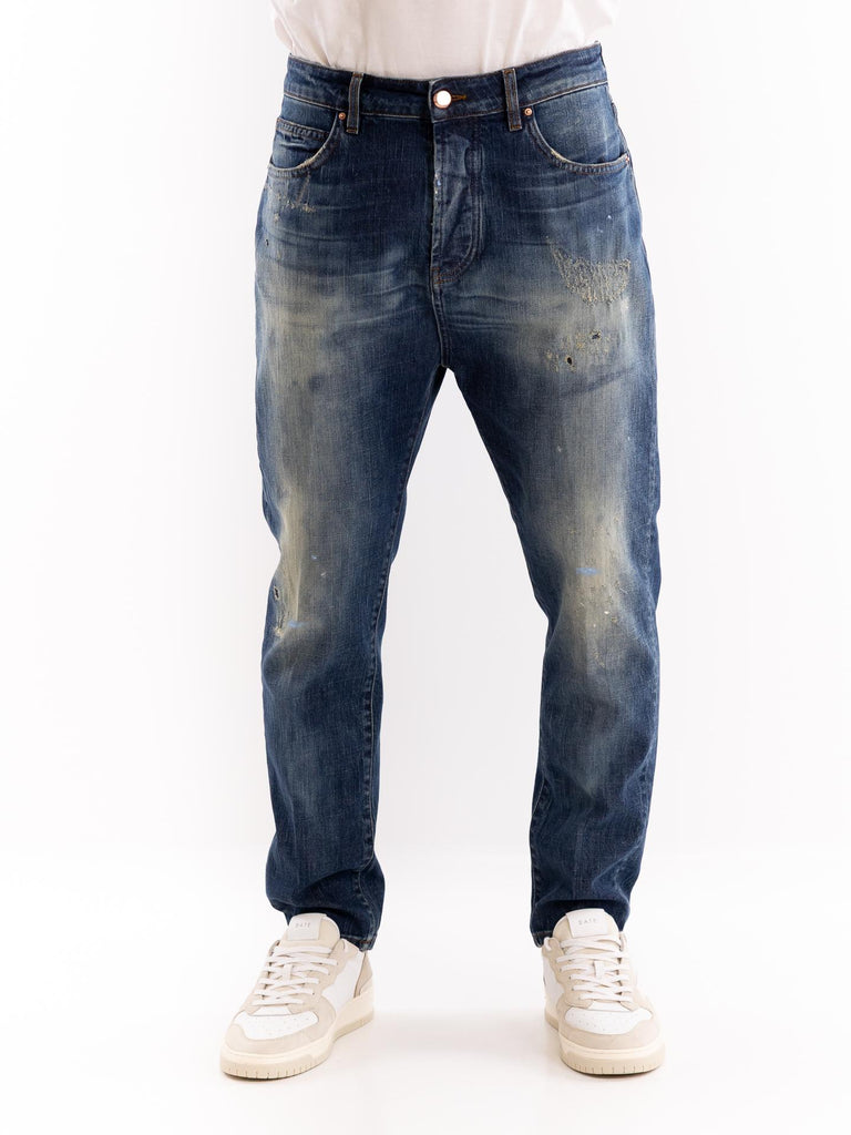 Jeans uomo Flores tapared blu M2S5024 DTFUTBLU DON THE FULLER 