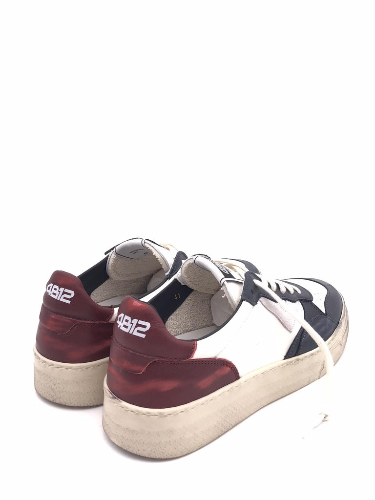 Sneakers Hyper bianca-blu-bordeaux HYPER-U115 MULTICOLOR 4B12 