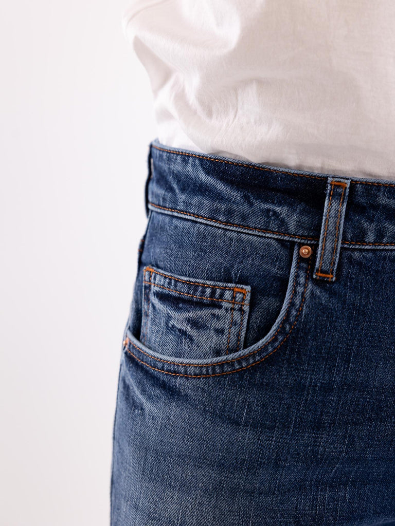 Jeans uomo milano blu M2S5019 DTFUTBLU DON THE FULLER 