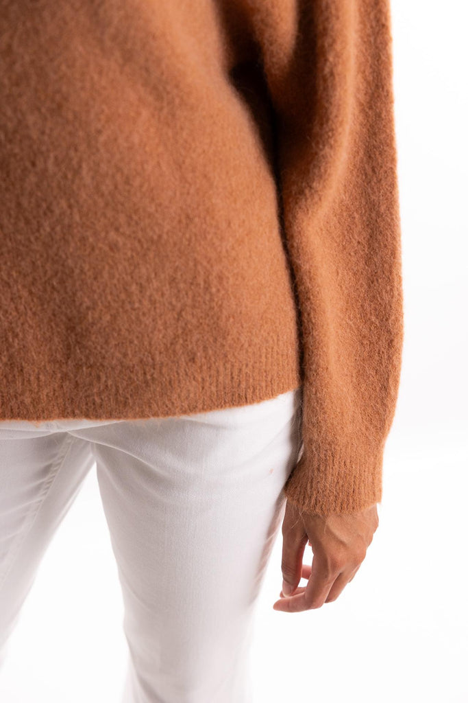 Maglia girocollo Varesa caramello VARESA CARAMELLO H2O 