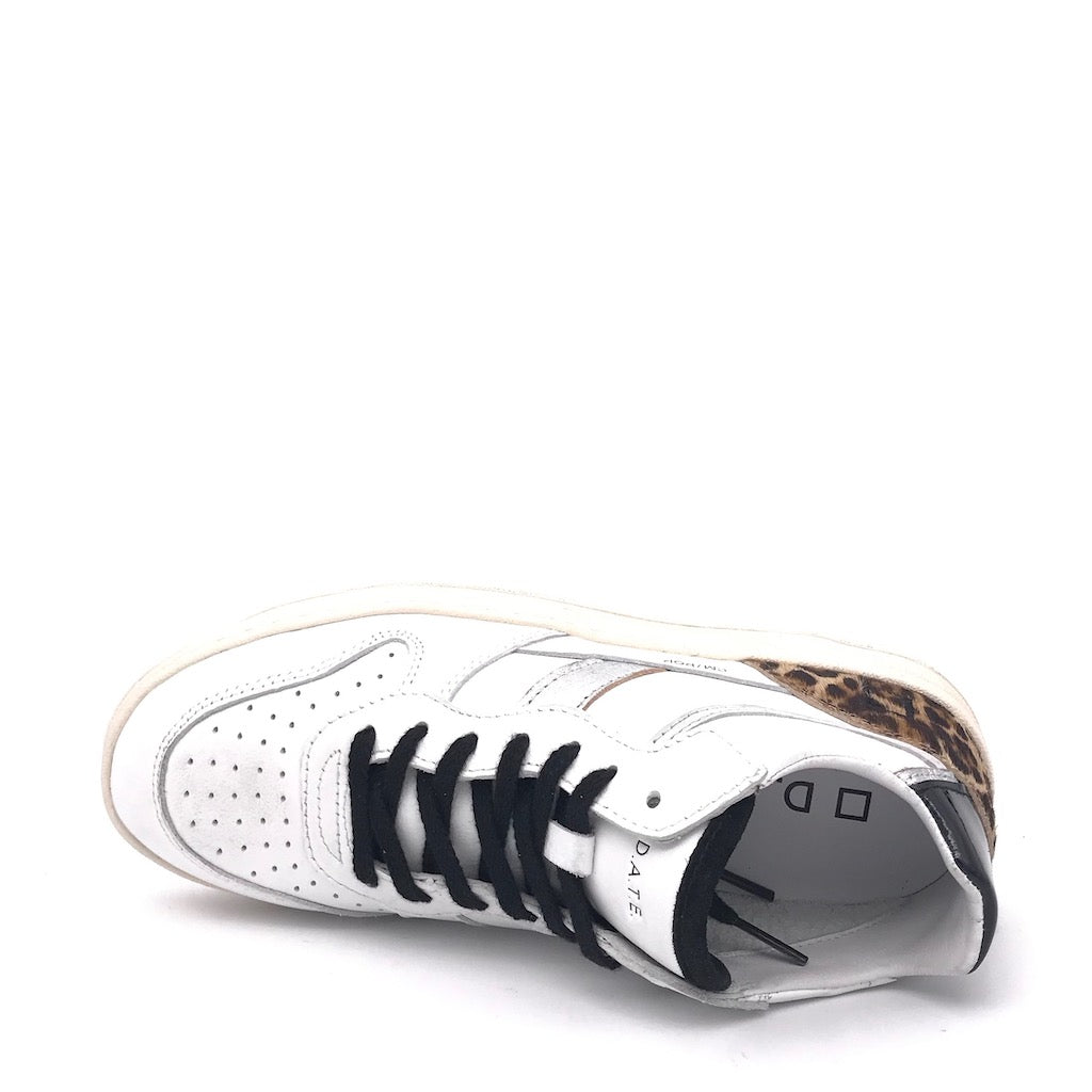 Sneakers Court 2.0 Mid pop white-leopard