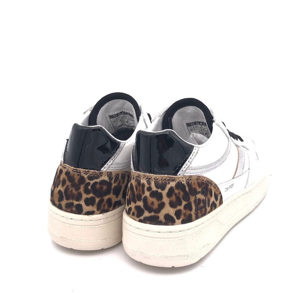 Sneakers Court 2.0 Mid pop white-leopard