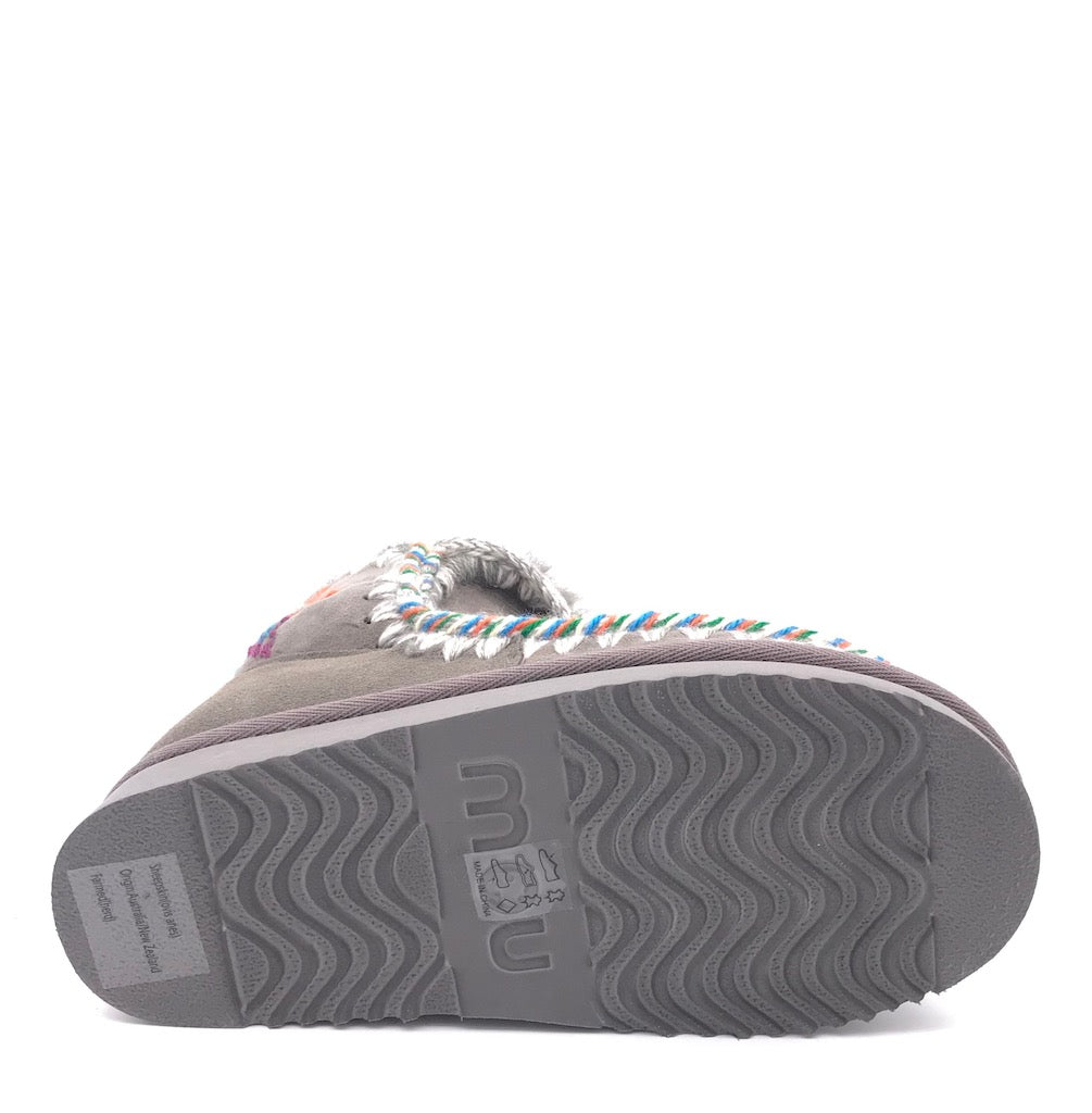 Eskimo wool colors rainbow stars grigio