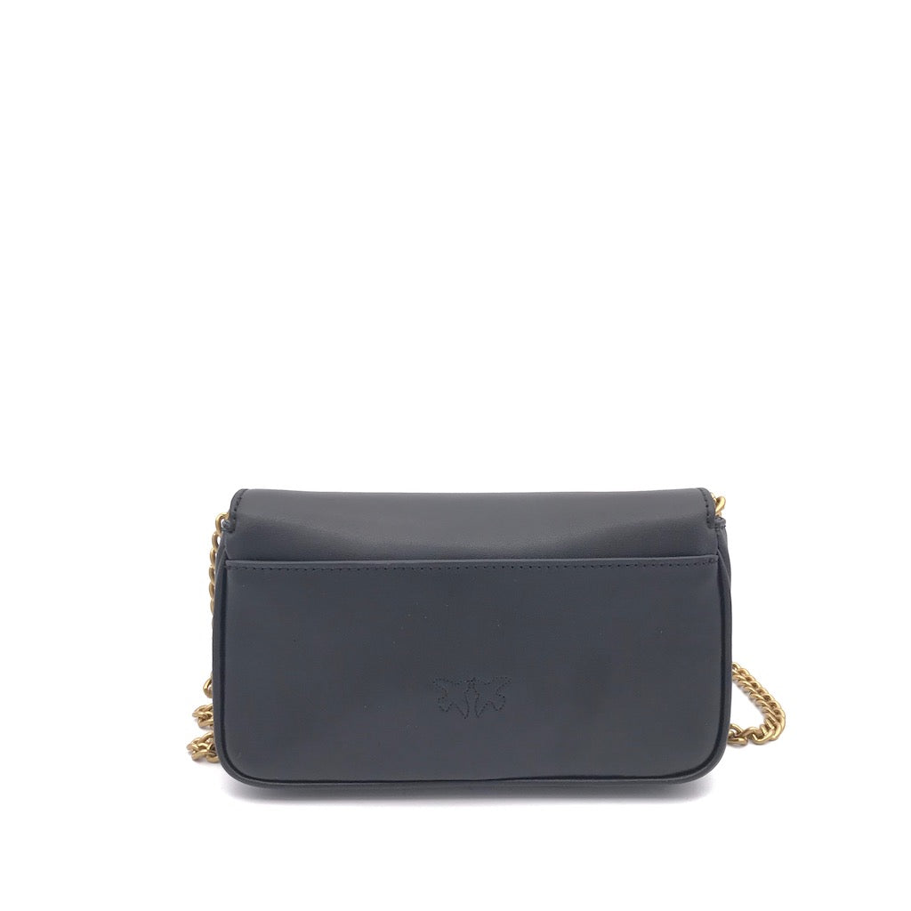 Mini bag love pocket nera